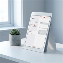 SECTOR Bog- og iPad holder - Hvid